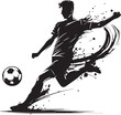 © SATHI - soccer player silhouette