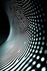 Poster - Blue-black abstract background with dark grainy noise texture.