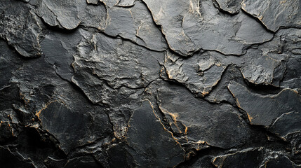 Black stone with grey cement texture, clean and minimal flat lay composition, conveying simplicity and modern elegance.