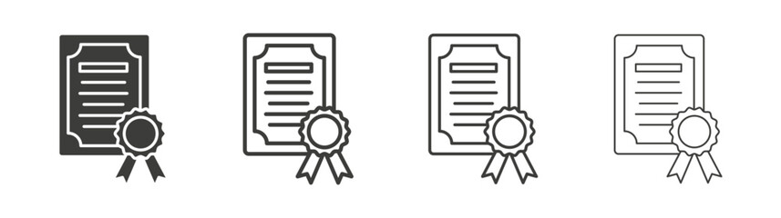 License line icon vector illustration set.
