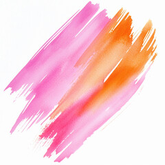 Poster - Colorful brush strokes illustrating vibrant artistic expression Generative AI