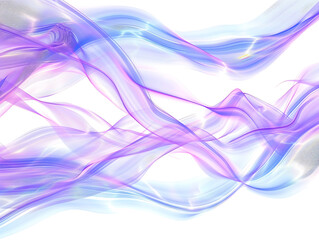 Poster - Dynamic flowing abstract waves creative studio digital art vivid colors close-up visual conceptualization