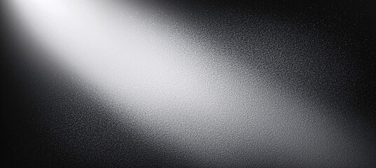 Poster - Abstract grayscale textured background with diagonal light beam and gradient effect