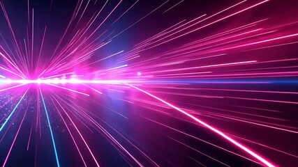Poster - Radiant, vibrant, dynamic light bursts