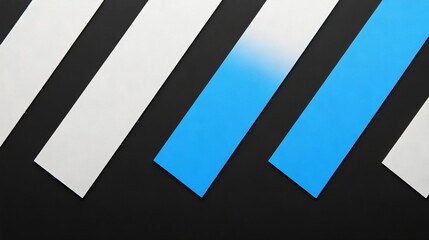 Wall Mural - the colors blue, white, and dark blue form abstract diagonal stripes