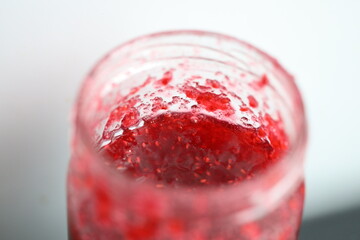 Poster - A clear glass filled with a transparent liquid, often used in still life photography or as a prop for other compositions.