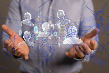 Poster - communication network digital group connect - neural network exposure digital
