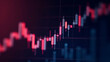 © HaJung - Flat Financial Graph with Uptrend Line: Neon Candlestick Chart Illustrating Positive Stock Market Trends in a Cute Vector Style for Smart Business Insights