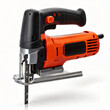 © wutipong - orange electric professional Reciprocating saw Tools and Hardware_. against isolate white background-064