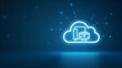 © HaJung - Smart Business Technology: Cloud Computing Services for Secure File Upload and Backup Storage on Cloud Servers - A Cute Vector Illustration Concept for Data Security