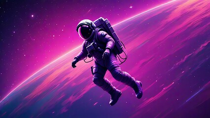 spaceship and space