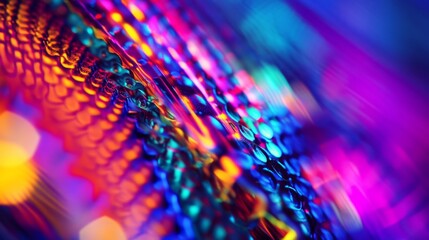 Poster - Exploring semiconductor nano device laboratory close-up image technology environment microscopic view gigapixel detail