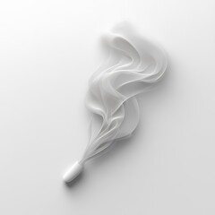 Wall Mural - Mysterious Black Smoke Swirl Texture high resolution hd design