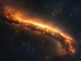 galactic nebula view