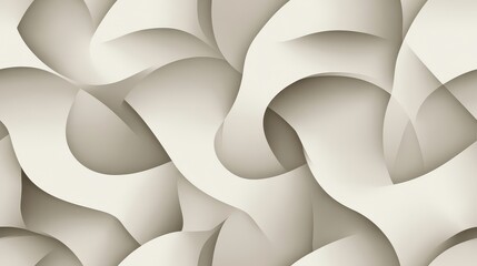 Fototapete - Elegant Seamless Pattern of Offset Rectangular Blocks in Soft Neutral Tones for Stylish Design Applications