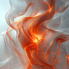 Wall Mural - Radiant Inferno Swirl Abstract high resolution hd design