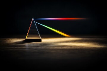 Prism Diffraction of Light Spectrum