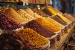 © Dari - Spices, Colorful, Piles, Open, Market, Variety, Arrangement, Condiments, Food, Ingredient, Seasoning, Heap, Display
