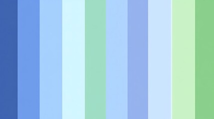 Poster - Vertical bands of varying shades of blue and green colors