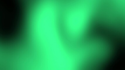 Poster - A vibrant green abstract background with smooth, flowing shapes and a gradient effect.