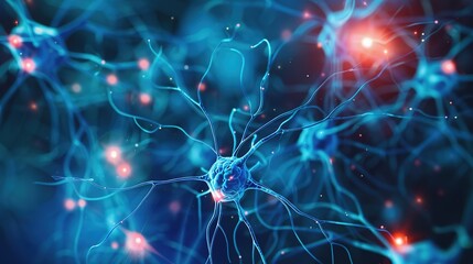 Wall Mural - _High_definition_background_image_of_active_neural_