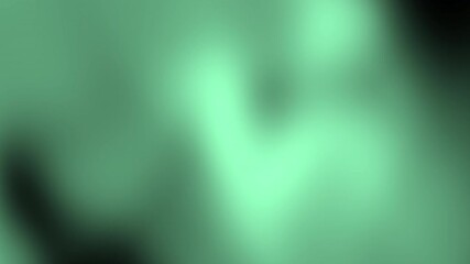 Poster - A soft-focus image featuring an abstract blend of greenish hues and shapes, creating a calming visual effect.