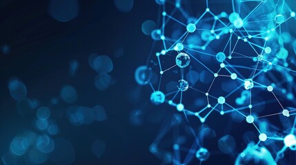 Wall Mural - Background_portrait_scientific_and_technological_