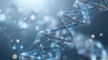  - Evolving Digital DNA Strand in Modern Scientific Visualization