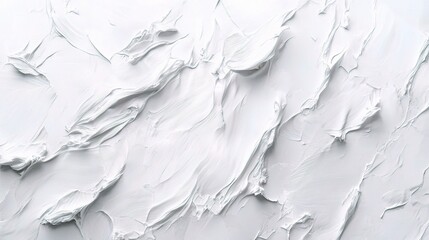 Poster - Abstract White Texture with Gentle Gradients on Crisp Background