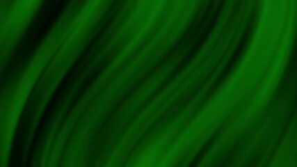 Poster - A vibrant green abstract texture with flowing waves, conveying a sense of depth and movement.