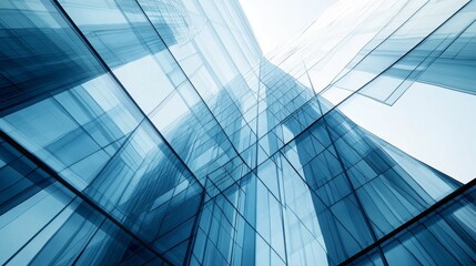 Poster - building a dynamic abstract business composition urban setting gigapixel art digital environment aer
