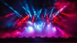 © nikomsolftwaer - Dynamic colorful light display stage gigapixel photography concert environment audience perspective spectacular visual experience