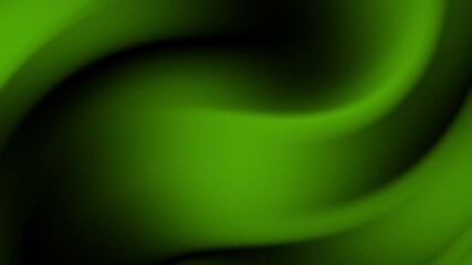 Poster - The image features an abstract design with various shades of green, creating a smooth and flowing texture.