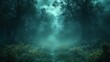 © fatih - Misty forest path, mystical atmosphere, dense trees, eerie light