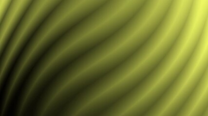 Poster - A smooth, wavy pattern in green tones creates a soothing and abstract visual effect.