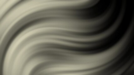 Poster - A smooth, flowing abstract pattern featuring varying tones of gray that create a sense of movement and depth.