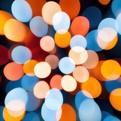 Poster - Chromatic Blur Immersive Digital Wellness Visualization - Neurodiversity Inspired Abstract Light Therapy Design for Mental Health Innovation