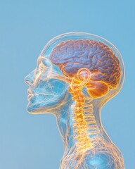 Poster - Neurological Visualization Advanced Cognitive Mapping with Translucent Anatomical - Next-Gen Medical Intelligence and Brain Health Innovation
