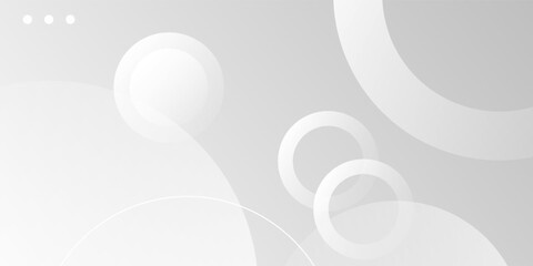Wall Mural - abstract modern white and grey gradient geometric. abstract vector background. fluid background conc