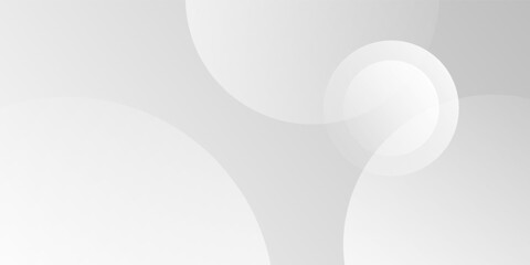 Wall Mural - modern simple white abstract waves background. circle creative wallpaper. modern abstract background