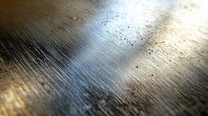 Poster - textured metal surface: a close-up shot revealing the intricate details of a weathered metal surface