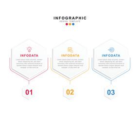 Fototapete - Business data visualization. timeline infographic icons designed for abstract background template