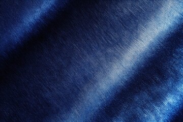 Poster - abstract blue steel: close-up of a textured sheet metal, conveying elegance and a sense of industria