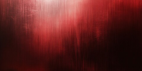 Poster - red metallic: a captivating metallic surface with a gradient from deep red to black. evokes feelings