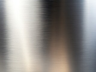 Poster - metal texture: captivating close-up of a sleek, metallic surface showcasing textures, shadows, and t