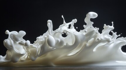 Poster - liquid dynamics: capturing the dynamic beauty of a splash in high-speed photography, showcasing the 