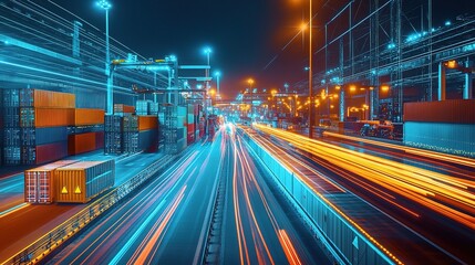 Poster - Seamless Supply Chain Connectivity in the Digital Age Concept