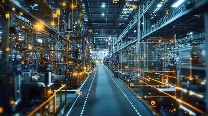 Poster - Advanced Smart Factory with Connected Infrastructure Technology