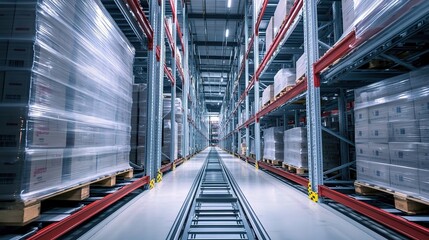 Poster - Efficient Container Stacking System in Modern Warehouse Environment