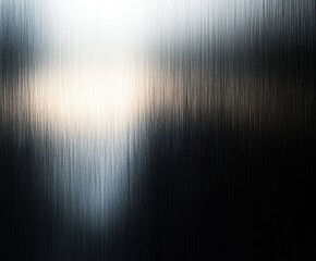 Poster - textured metallic surface: a sleek and modern brushed metal surface, with vertical lines and subtle 
